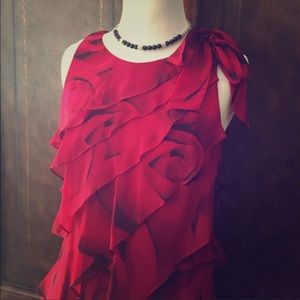 NWT WhiteHouse/BlackMarket Soft Tiered Party Dress